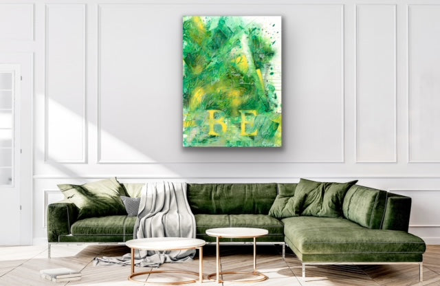 Just BE Canvas Print